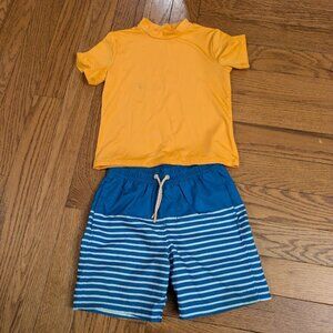 Cat & Jack Boys 2 Piece Swim Set Age 8 years
